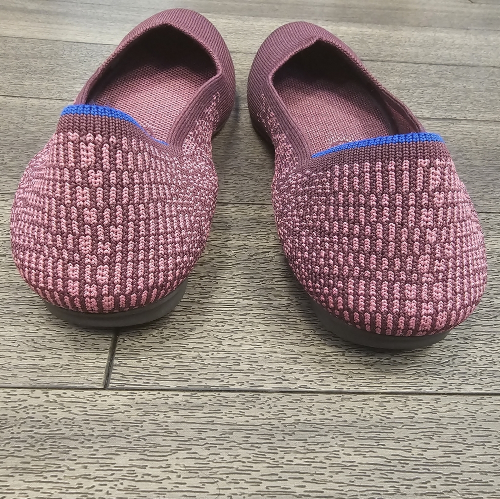 Rothy's Retired Women's Fig Python Round Toe Slip… - image 6